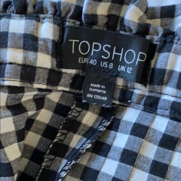 Topshop gingham pants - Picture 4 of 4